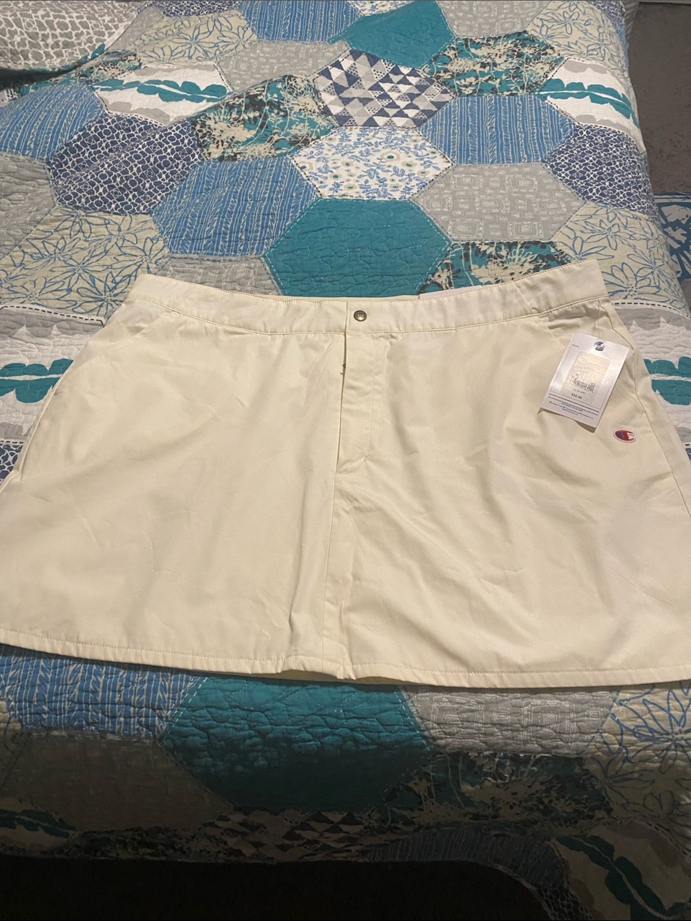 Champion Cream Women's Mini Skort